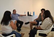 Felipe Pigna (hijo) trabaja sobre el Libro y documental de la historia de Goya