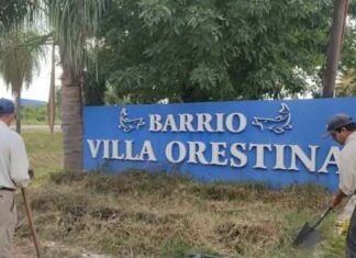 Villa Orestina: Plantación de especies ornamentales