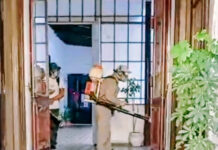 Fumigación en instituciones públicas