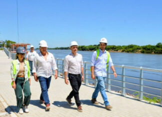 Mariano Hormaechea anunció la inauguración de la Nueva Costanera de Goya