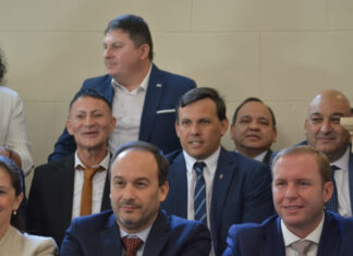 Apertura de Sesiones 2026: El Intendente acompaño al Gobernador Juan P Valdes