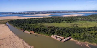 Murió un hombre tras el choque entre una lancha y un convoy de barcazas