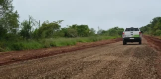 El Gobierno de Corrientes avanza con obras en la Ruta Provincial 74