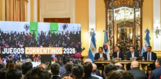 Valdés lanzó los Juegos Correntinos 2026 con más de 70 municipios y 40 disciplinas