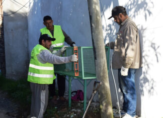 Barrios San Ramón y Francisco Palau: Trabajos en microbasurales