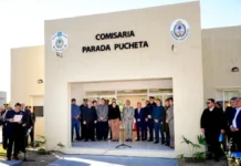 Juan Pablo Valdés inauguró la comisaría de Parada Pucheta e instó a la lucha contra el narcomenudeo