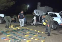 Condenaron a una uruguaya que viajaba con su hija y 88 kilos de cocaína