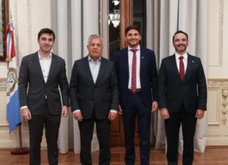 Juan P Valdés y el gobernador de Santa Fe resaltaron las gestiones municipales