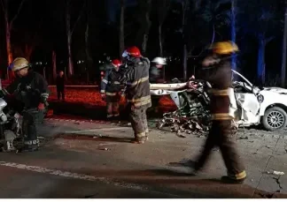 Trágico siniestro vial: cinco personas perdieron la vida, dos eran menores