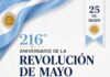 216° Aniversario de la Revolución de Mayo