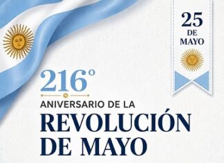 216° Aniversario de la Revolución de Mayo
