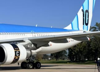 Aerolíneas Argentinas presentó el “avión de Messi” para el Mundial 2026: cómo es el diseño que ya causa furor