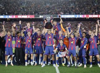 Barcelona derrotó al Real Madrid y se convirtió en campeón de La Liga