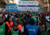 Marcha Universitaria: miles de docentes y estudiantes llenan la Plaza de Mayo