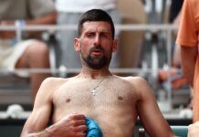 Djokovic quedó eliminado tras un maratónico partido ante Joao Fonseca