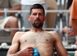 Djokovic quedó eliminado tras un maratónico partido ante Joao Fonseca