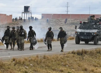Violentos enfrentamientos en La Paz contra el Gobierno de Bolivia