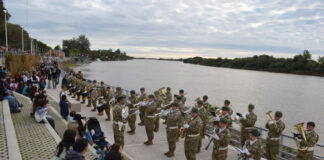 Concierto de la banda militar “Puerto Argentino”