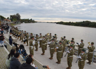 Concierto de la banda militar “Puerto Argentino”