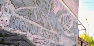 Inauguran un moral en honor al soldado Higinio Segovia