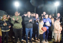Mariano Hormaechea habilitó nuevo espacio deportivo