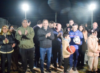 Mariano Hormaechea habilitó nuevo espacio deportivo