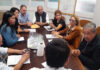 Reunión con funcionarios municipales