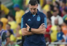 Scaloni sufrió la baja de un defensor que se lesionó en una práctica