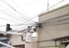 Adiós al enredo de cables: retiran metros de tendido aéreo en el centro de Corrientes