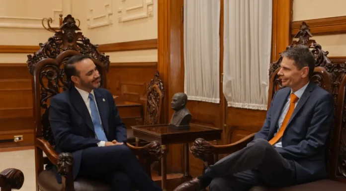 Juan P Valdés recibió al embajador de Austria con una agenda para atraer inversiones a Corrientes