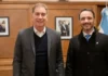 Juan Pablo Valdés se reunió con Diego Santilli