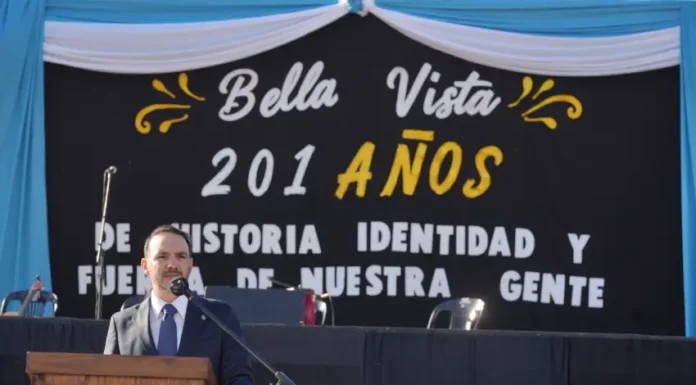 En Bella Vista, el gobernador Valdés ratificó el compromiso de invertir en obras estratégicas