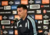 Scaloni adelantó cuándo anunciará al reemplazante de Leonardo Balerdi