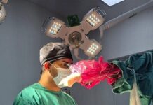Hospital Regional: Extirpación de Tumor debase de craneo