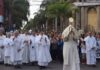 Multitudinaria celebracion de Corpus Christi