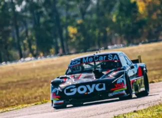 El goyano Ignacio Vilas estuvo cerca del podio en el TC Pista Mouras