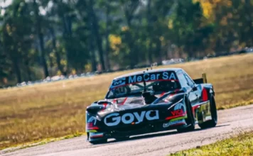El goyano Ignacio Vilas estuvo cerca del podio en el TC Pista Mouras