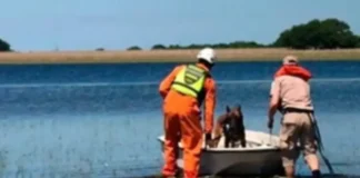 Hallaron el cuerpo del cazador que había desaparecido en una laguna