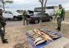 circulaban con más de 200 kilos de dorados transportados en un auto