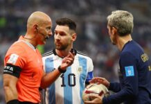 El árbitro de la final ante Francia, designado para el debut de Argentina ante Argelia