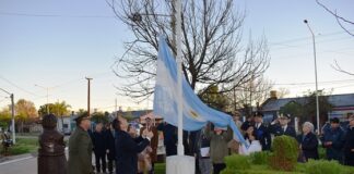 Goya Comemoró el Día de la Bandera y Honró a su creador