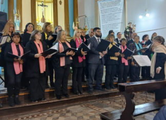 El Coro Polifónico Municipal se hizo presente en las Patronales de San Antonio en Carolina