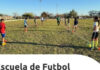 Escuela de futbol en el Barrio San Ramon