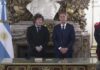 Con Manuel Adorni a su lado, Diego Santilli juró como jefe de Gabinete