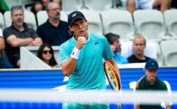 Lautaro Midón consiguió su primera victoria en el ATP Tour