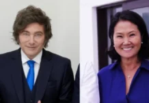 Javier Milei felicitó a Keiko Fujimori y evalúa viajar a Perú