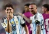 Julián Álvarez palpitó el duelo de Argentina ante Inglaterra