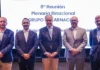 Juan P Valdés en Paraguay: habló del futuro de los puertos de Corrientes y la navegación del Paraná