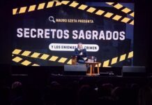 Mauro Szeta y una noche de relatos impactantes en la Feria del Libro