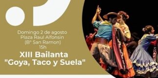 La XII Bailanta “Goya, Taco y Suela” llega a plaza Raúl Alfonsín del Barrio San Ramón